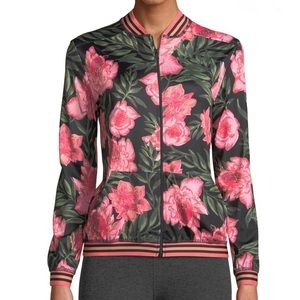 Beyond Yoga Floral Bomber Jacket